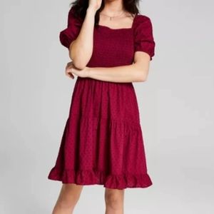Maroon Dress
